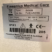 Fresenius 5008 Cordiax - Dialysis image 3